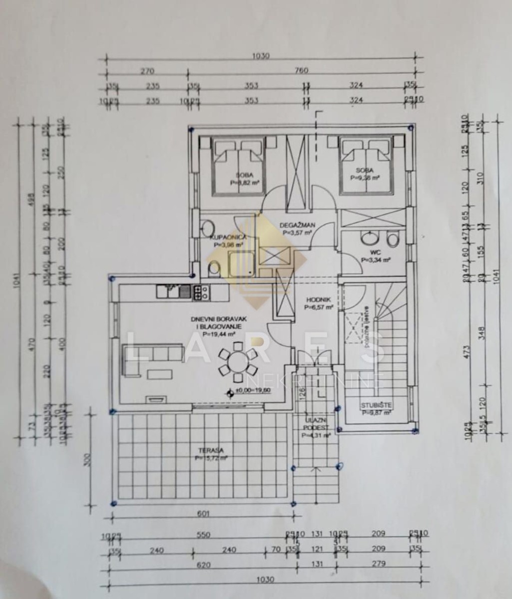 Casa Ljubač, Ražanac, 115,96m2