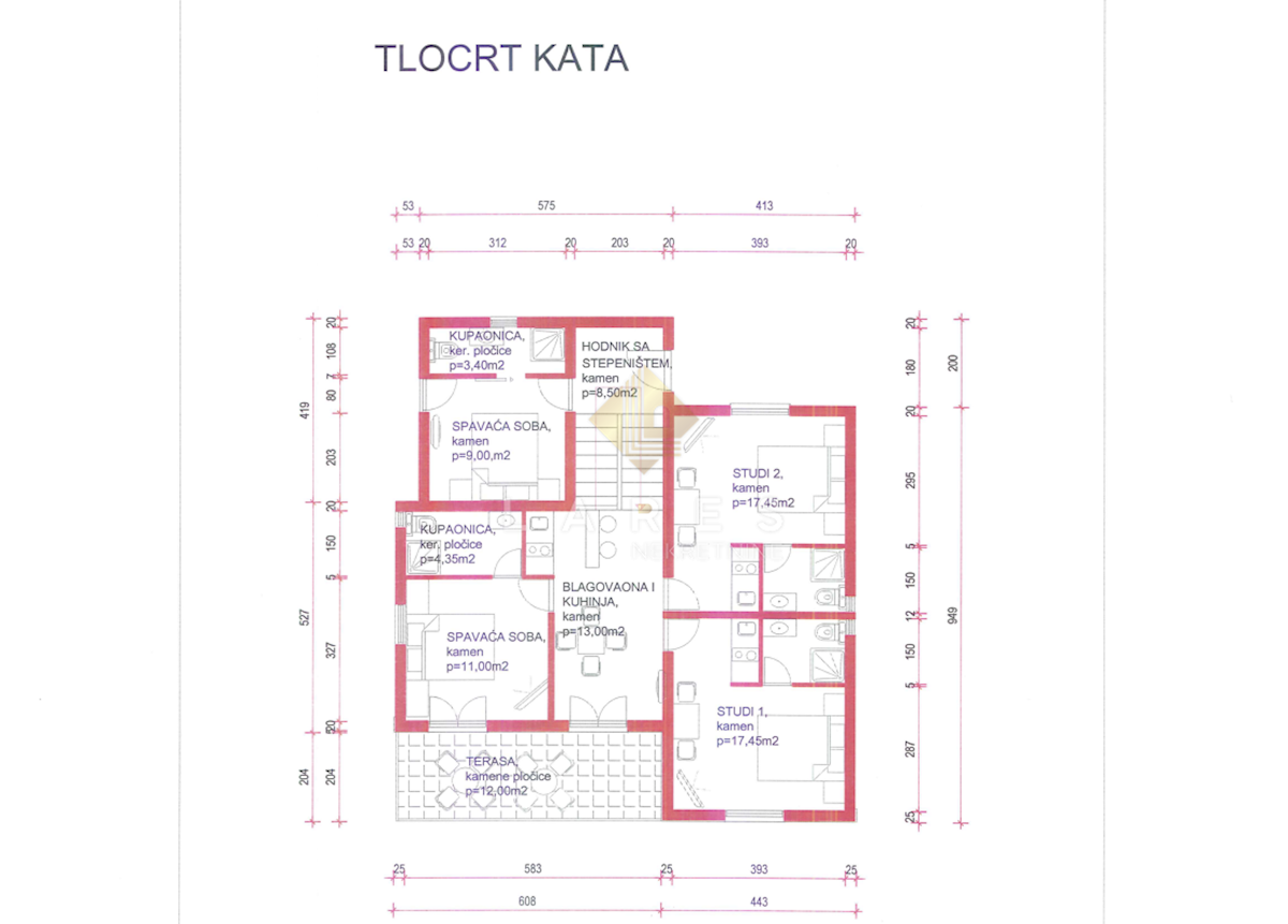 Casa Splitska, Supetar, 160m2
