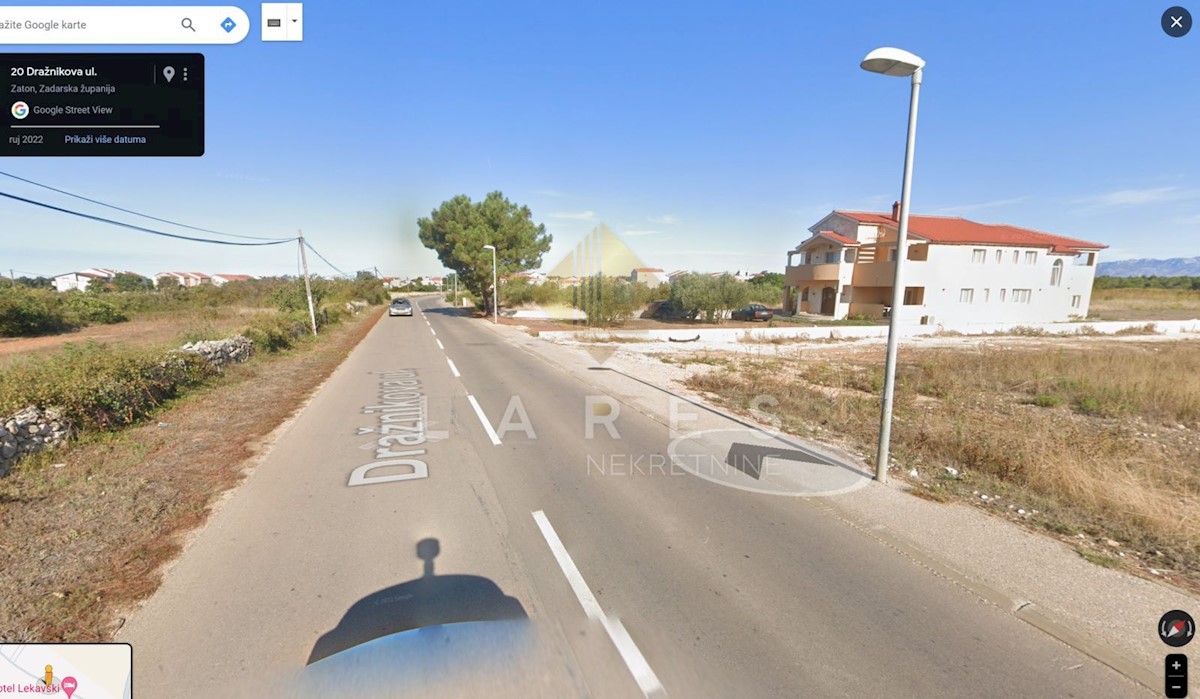 Terreno Zaton, Nin, Rakinica, 1.916m2