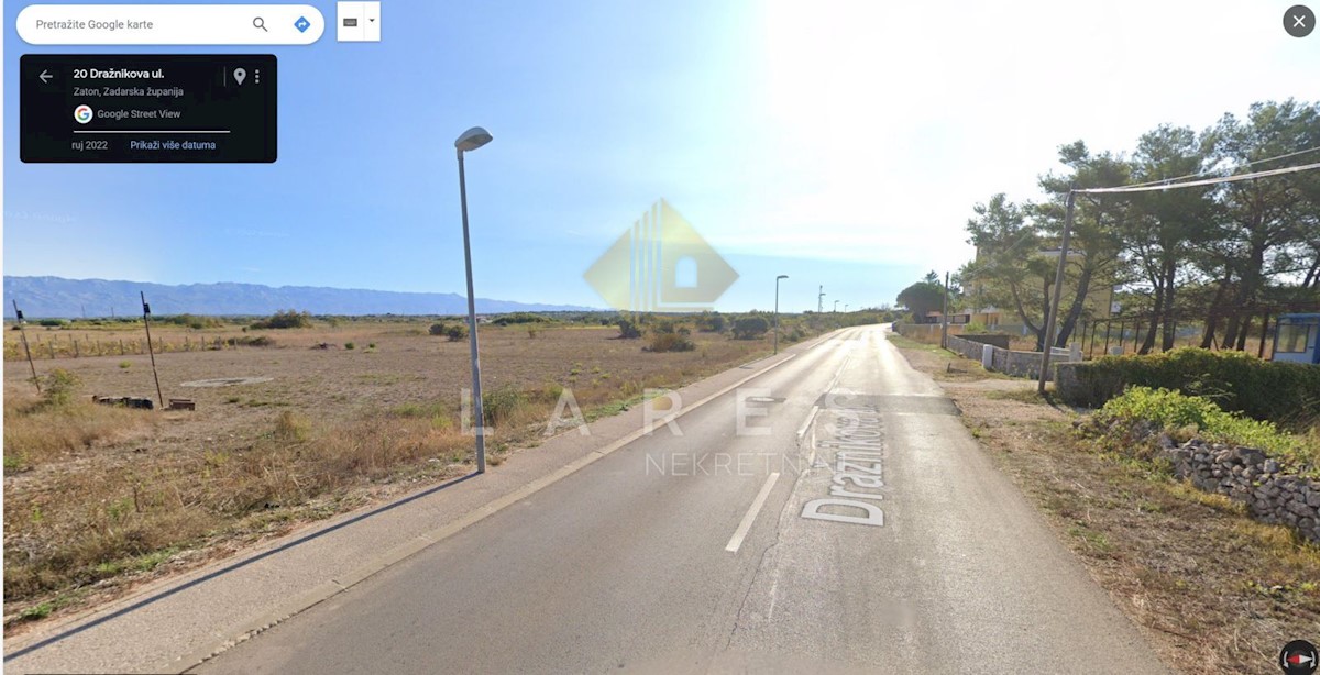 Terreno Zaton, Nin, Rakinica, 1.916m2