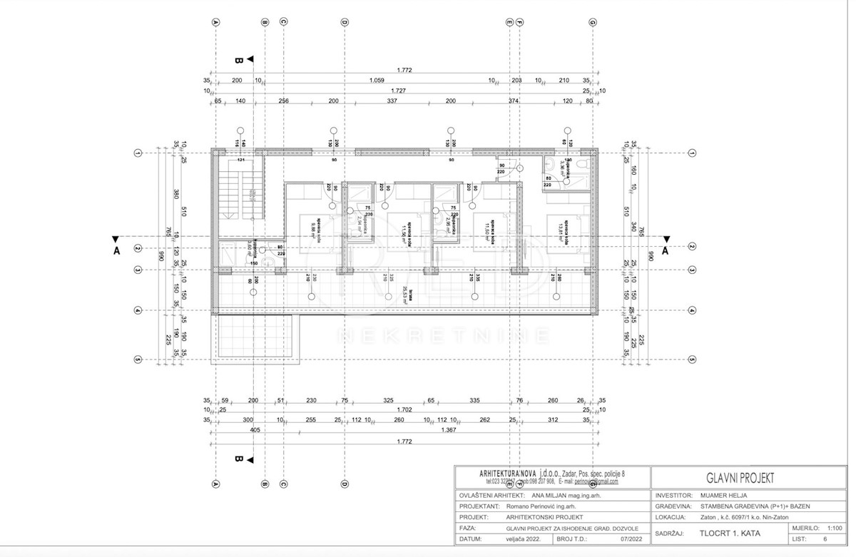 Casa Zaton, Nin, Zadarska cesta , 230m2