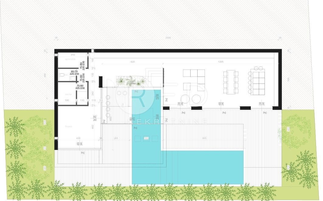 Terreno Maslenica, Jasenice, 700m2