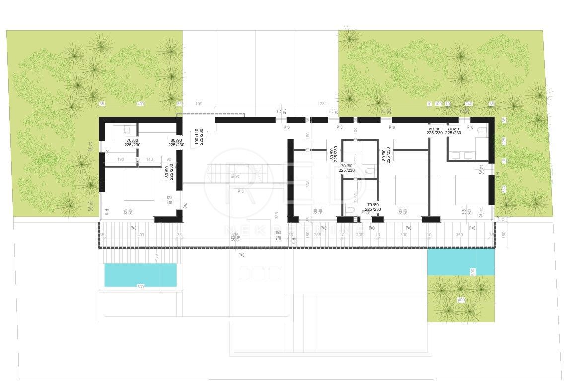 Terreno Maslenica, Jasenice, 700m2