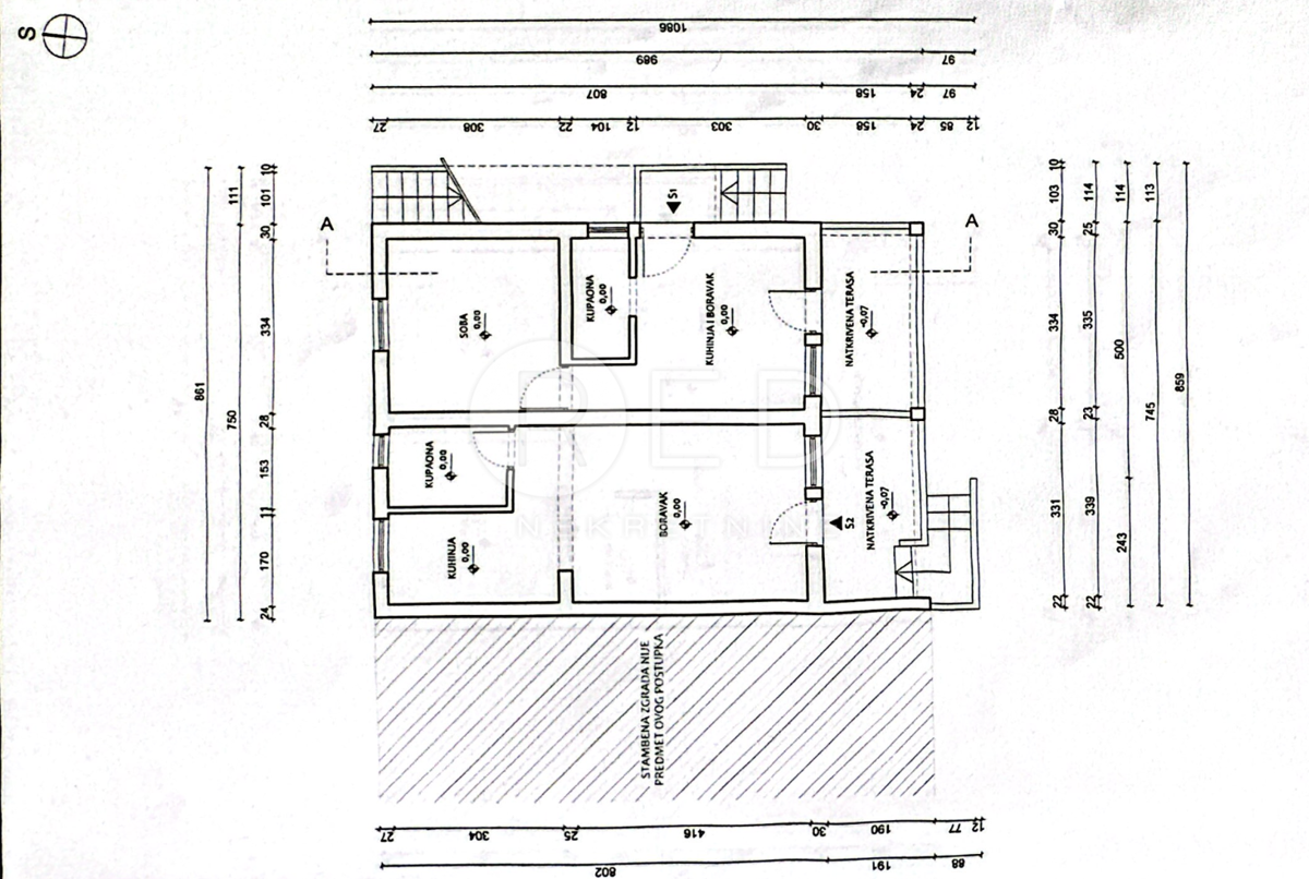 Casa Gornji Karin, Obrovac, Ulica Eugena Kumičića, 83m2