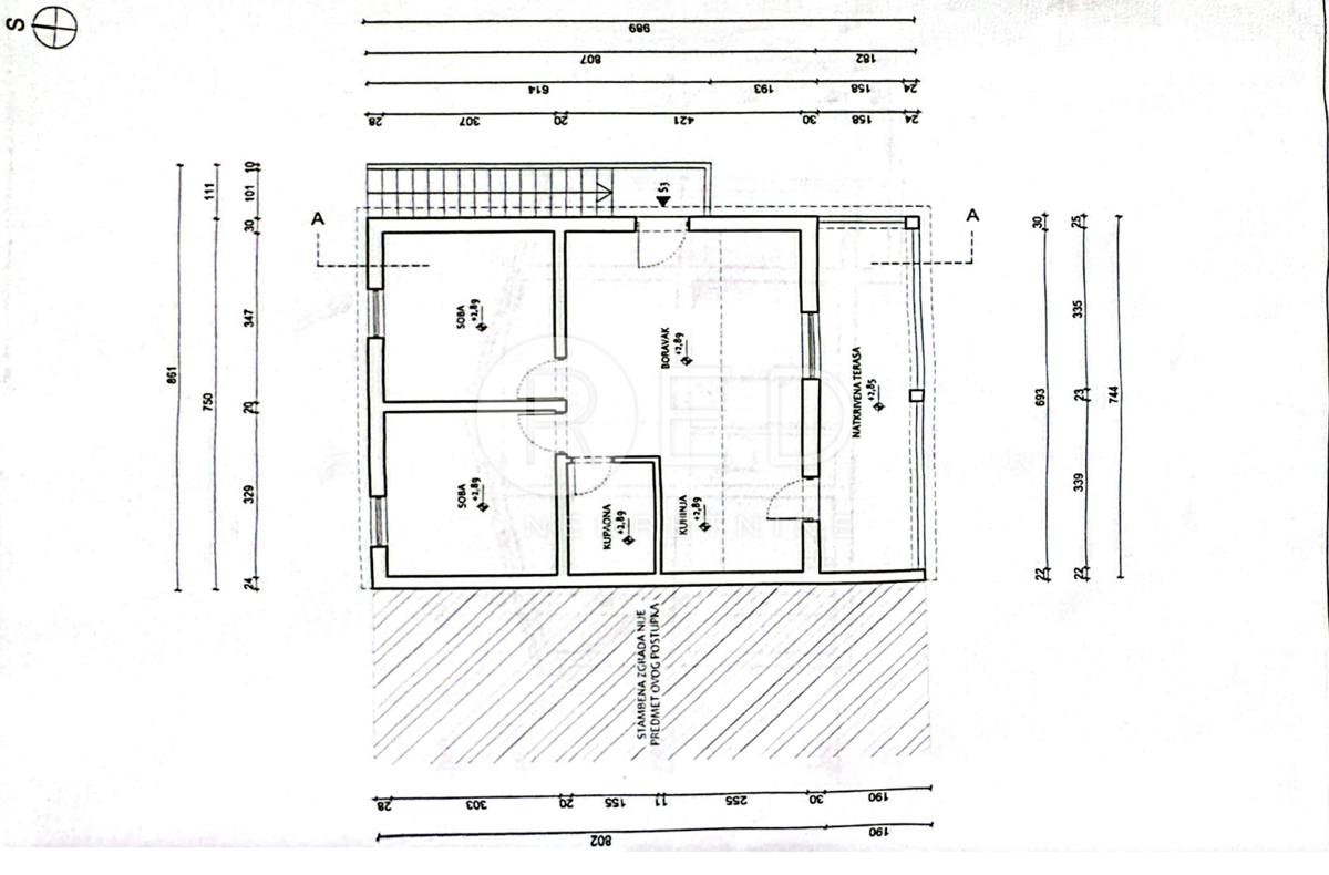 Casa Gornji Karin, Obrovac, Ulica Eugena Kumičića, 83m2