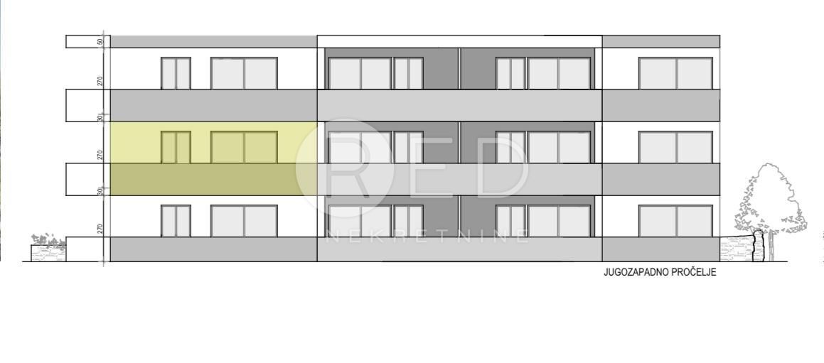 Appartamento Povljana, Ulica Stjepana Radića, 36,65m2