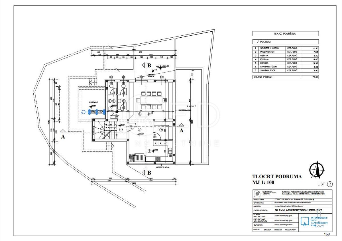 Casa Lovran, Dobreć, Opatija - Okolica, Primorsko-goranska županija, 310m2