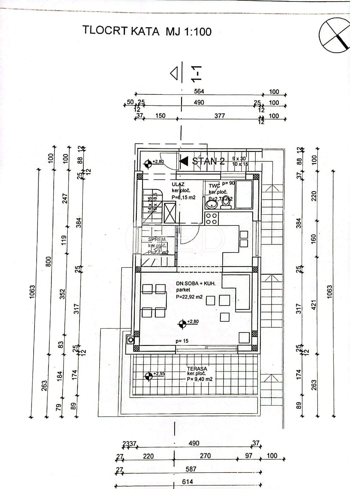 Casa Maksimir, Rebro, 82m2
