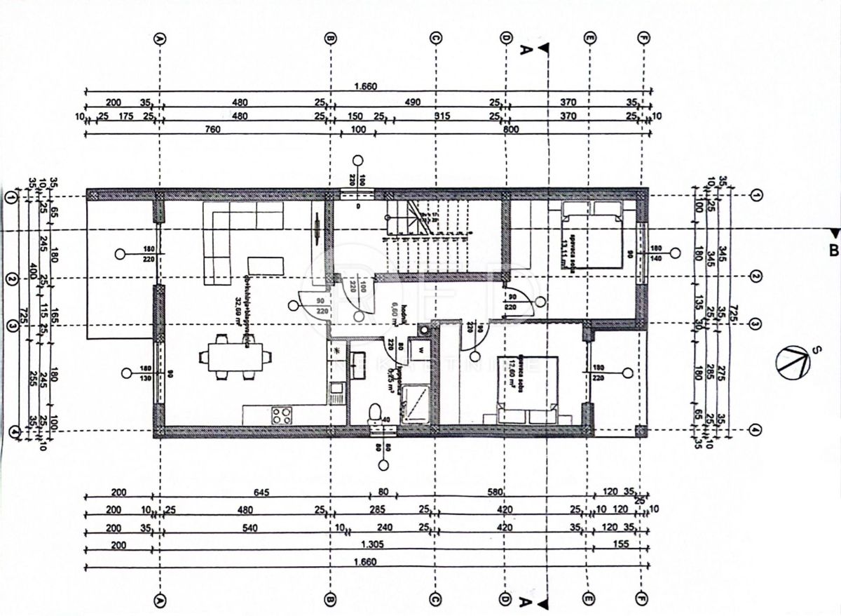 Appartamento Vir, Put Bunara , 77,65m2