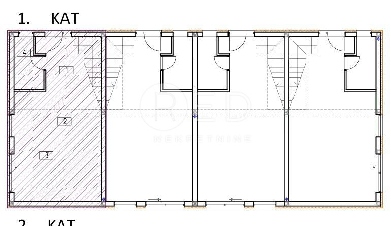 Appartamento Vrsi, 104m2