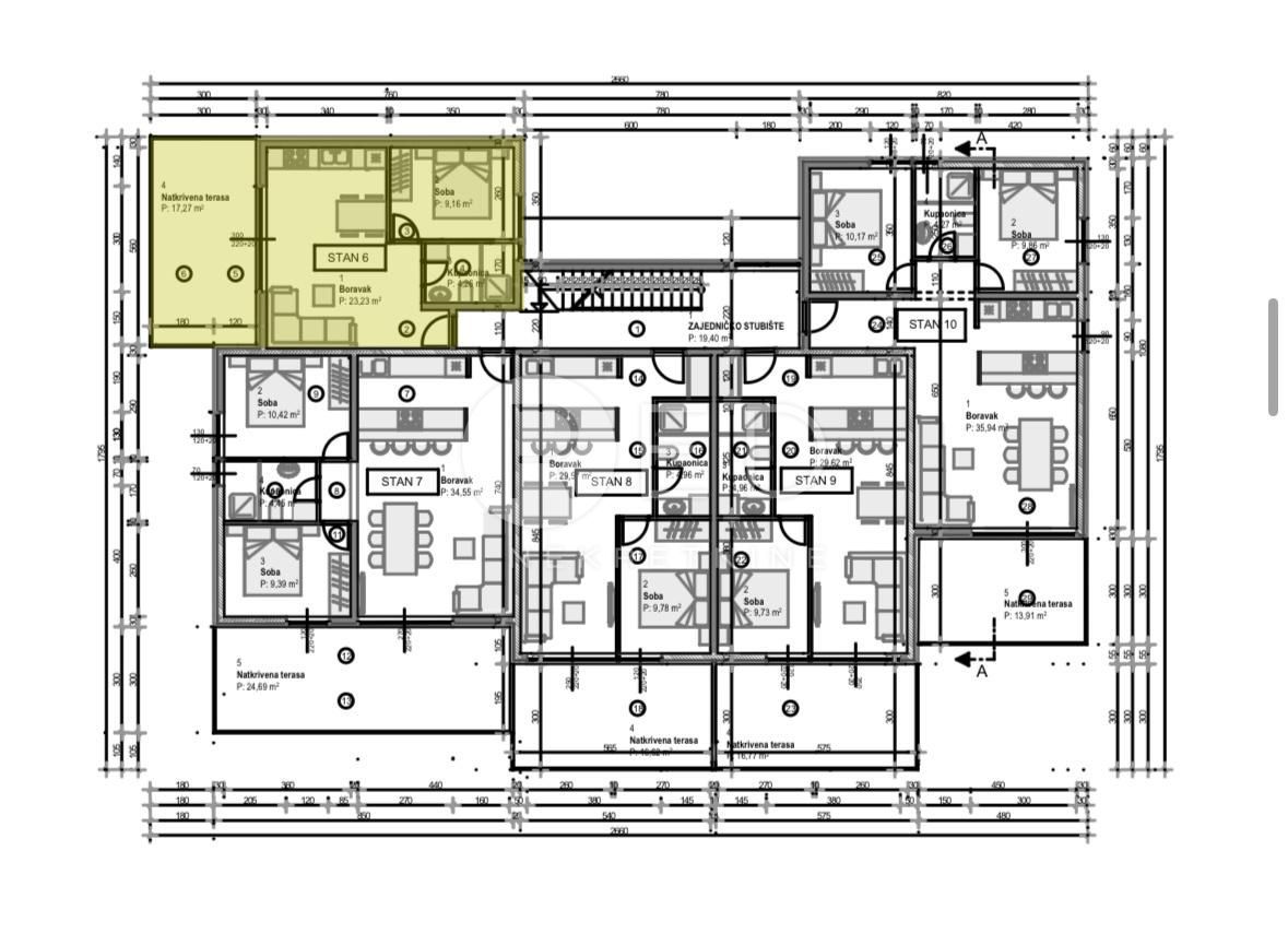 Appartamento Povljana, Ulica Stjepana Radića, 36,65m2