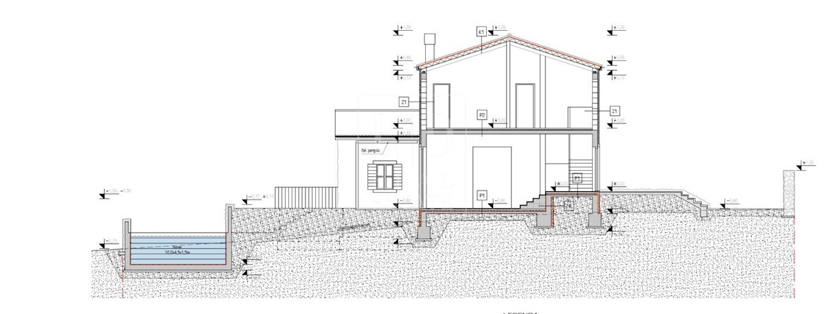 Villa nei dintorni di Cittanova