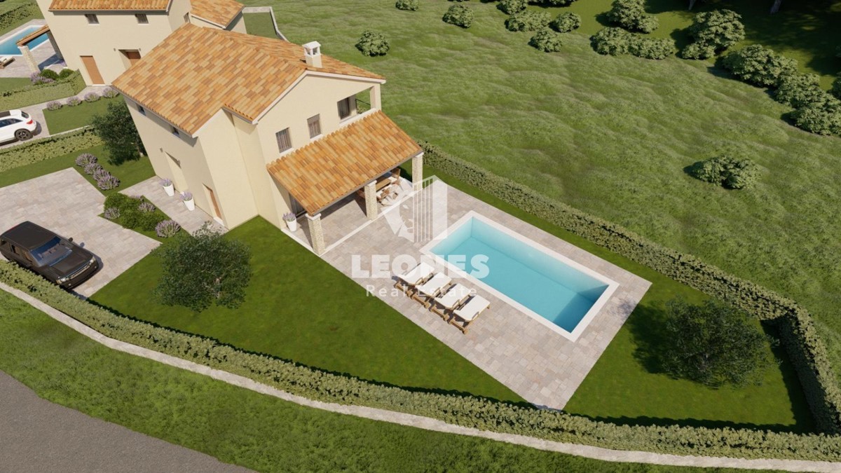 Casa con piscina vicino a Buzet - Pinguente