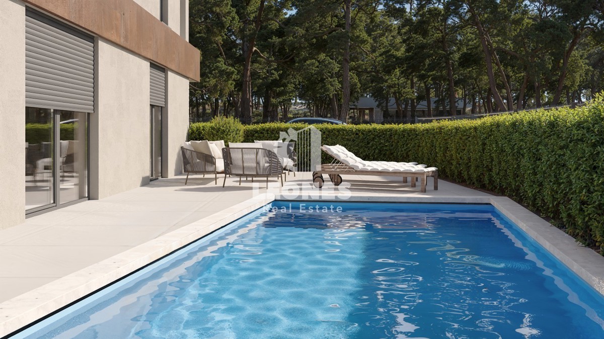 Bellissima casa con piscina in moderno stile istriano vicino a Verteneglio