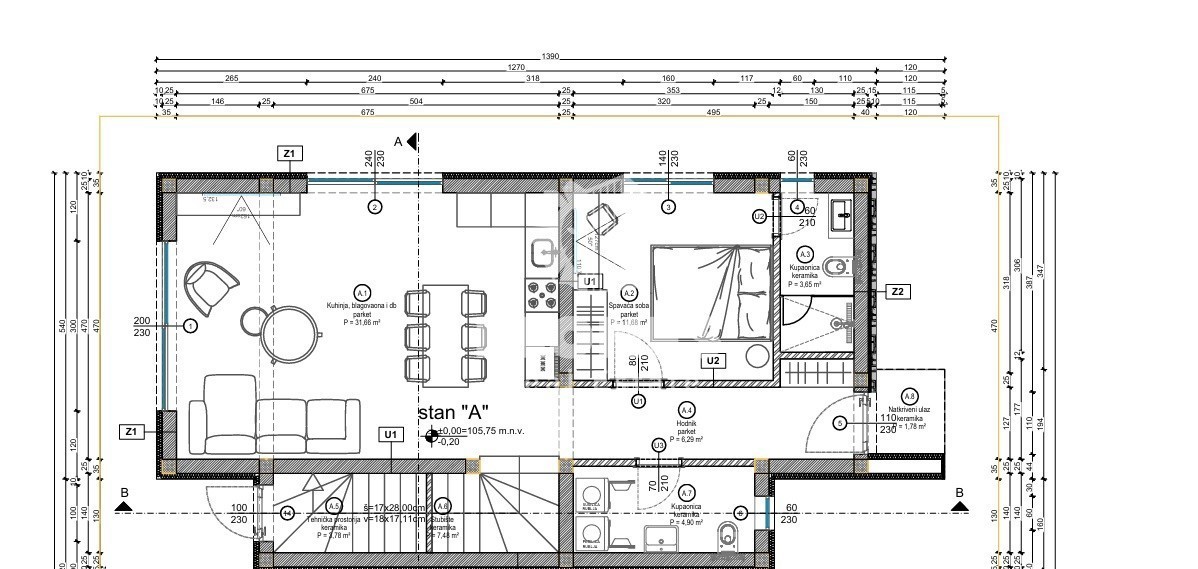 Bellissima casa con piscina in moderno stile istriano vicino a Verteneglio