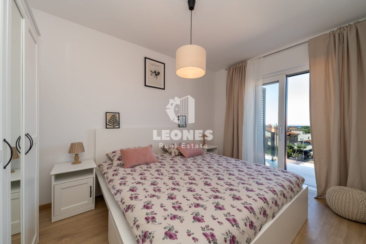 Appartamento a Cittanova con vista mare vicino a una spiaggia ben curata