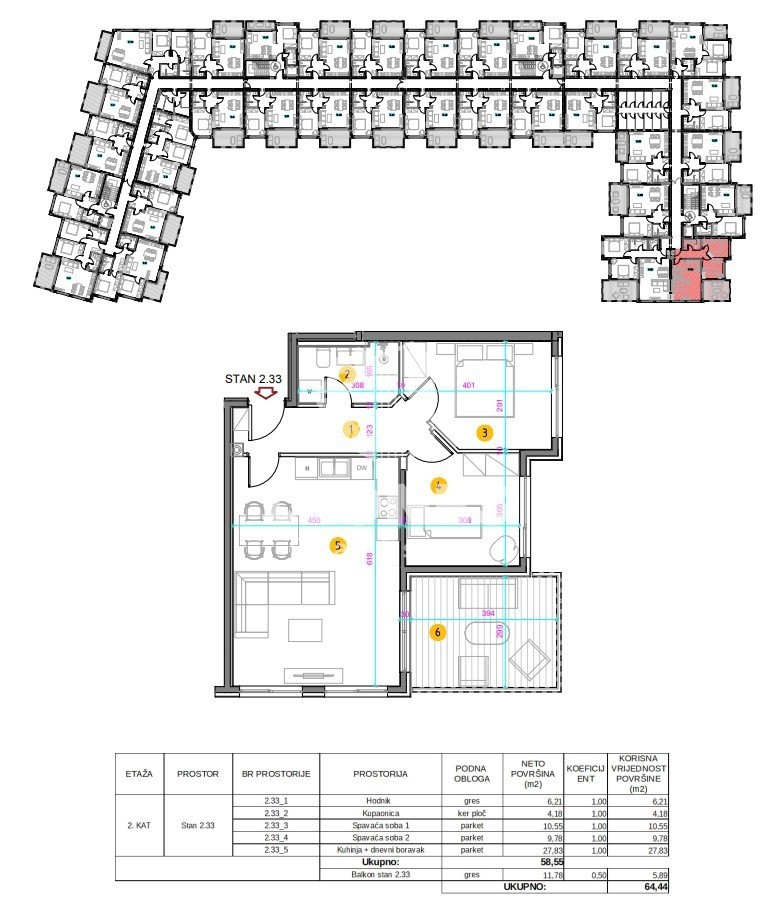 Appartamento di qualità in costruzione a Umag - Umago