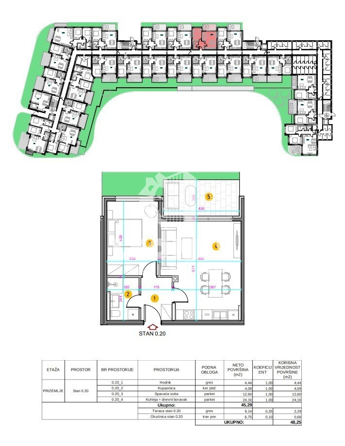 Appartamento di qualità con giardino in un moderno edificio nuovo a Umag - Umago