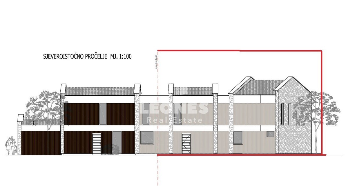 Graziosa casa bifamiliare con vista mare e piscina nei pressi di Umag - Umago