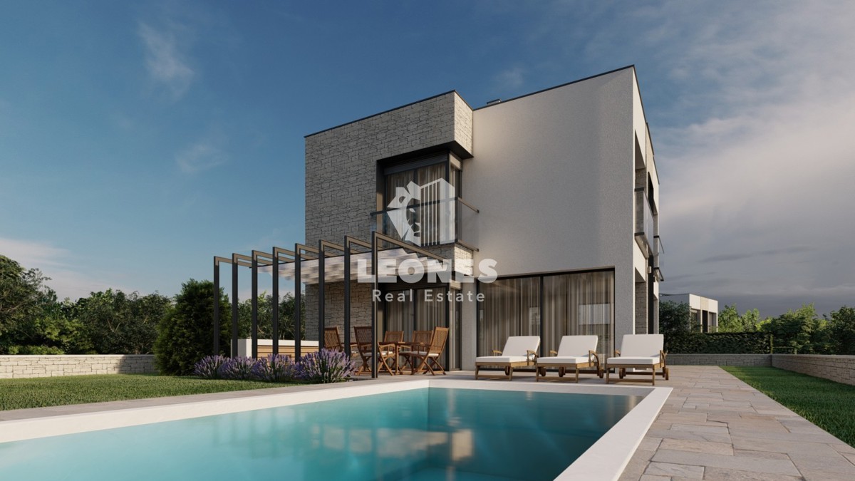 Moderna vila con piscina ai dintorni di Brtonigla - Verteneglio