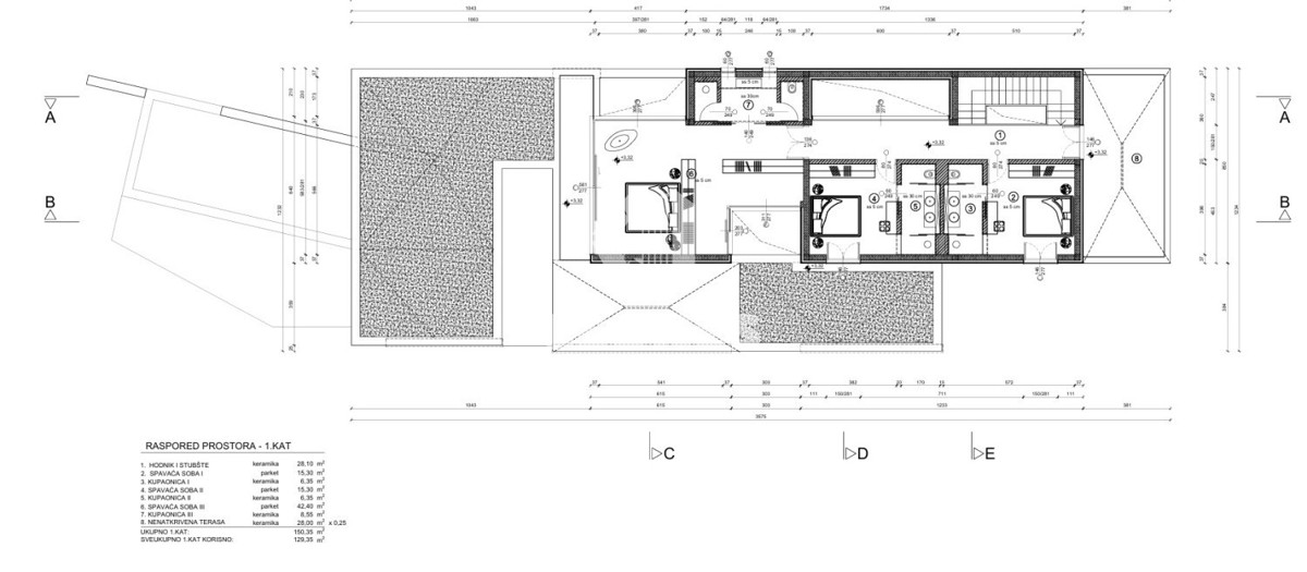 Terreno edificabile con permesso di costruzione in prima fila al mare vicino a Umag - Umago