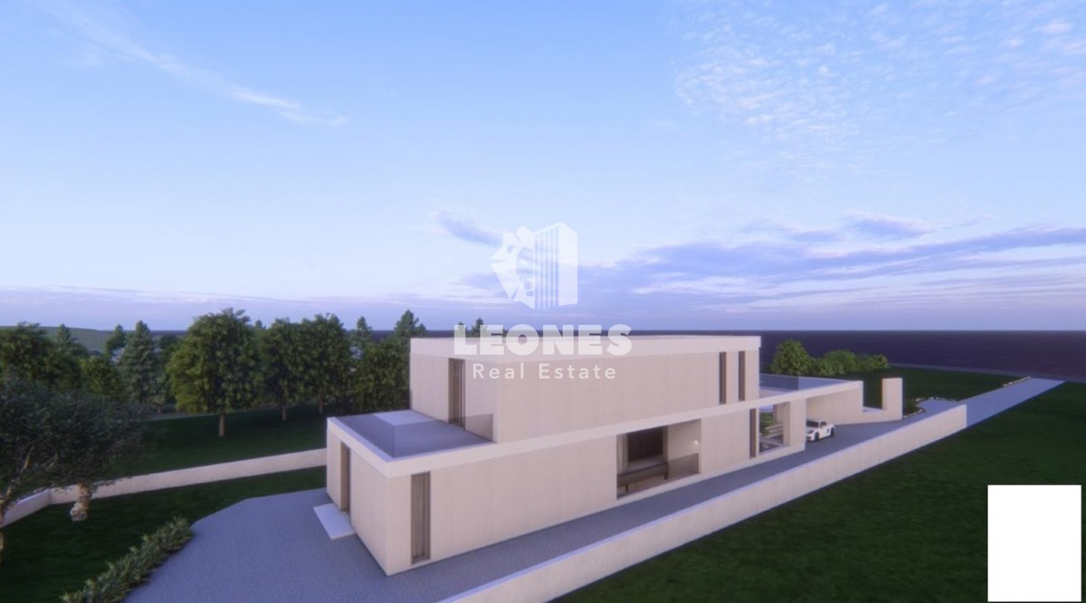 Terreno edificabile con permesso di costruzione in prima fila al mare vicino a Umag - Umago