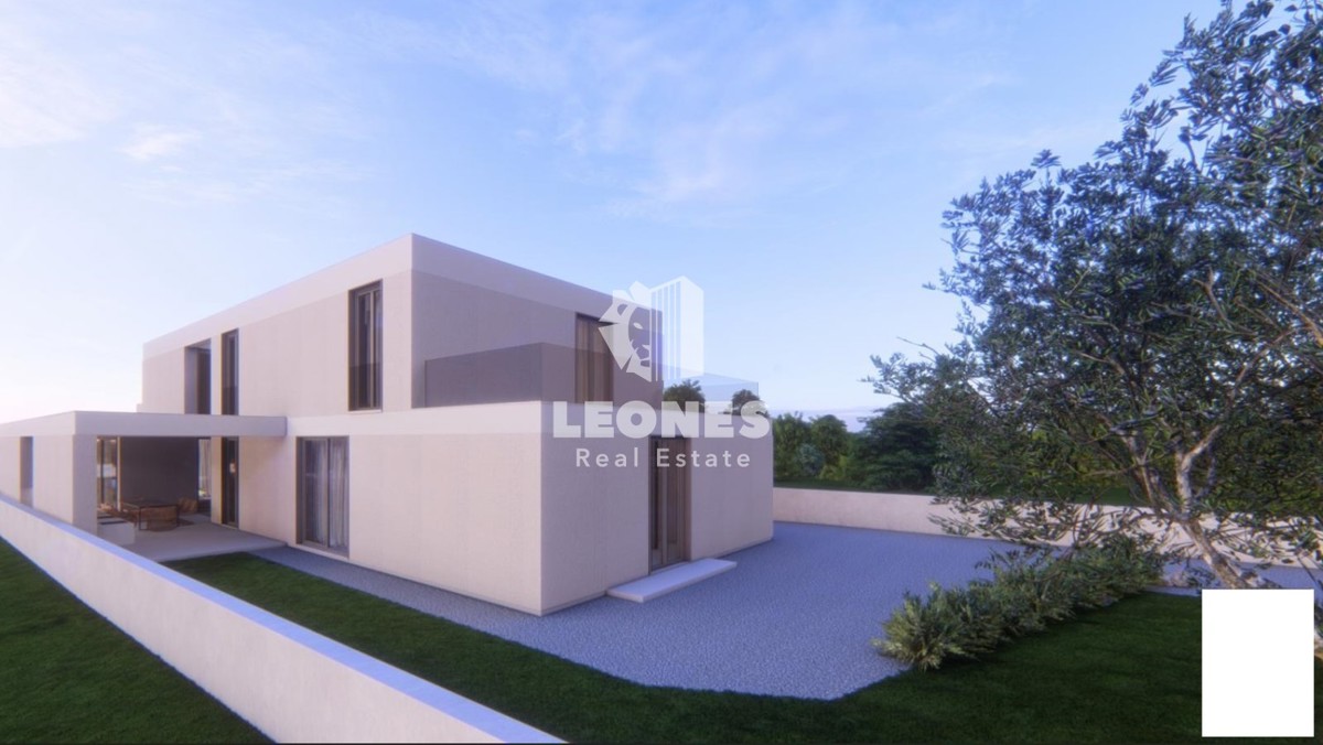 Terreno edificabile con permesso di costruzione in prima fila al mare vicino a Umag - Umago