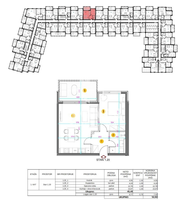 Appartamento di qualità al primo piano in un nuovo edificio a Umag - Umago