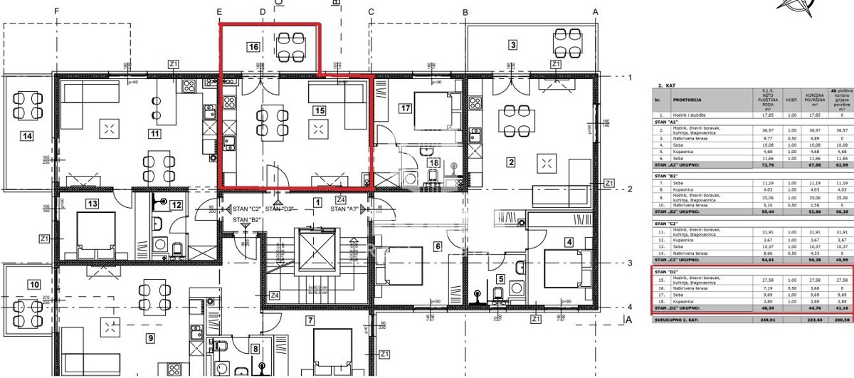 Appartamento con ascensore in un moderno edificio nuovo ai dintorni di Poreč - Parenzo