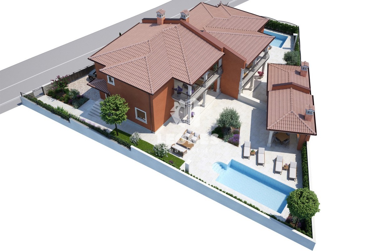 Incantevole casa con piscina nelle vicinanze di Momjan - Momiano