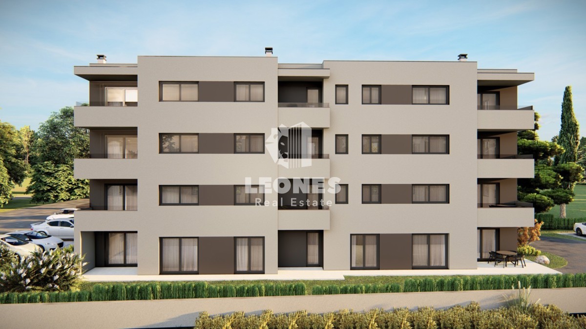 Appartamento al primo piano con due camere da letto in un nuovo edificio di qualità con ascensore a Tar
