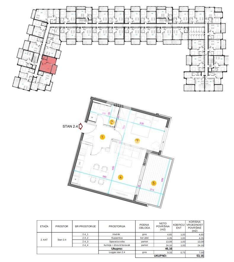 Appartamento con ascensore in un edificio di nuova costruzione di qualità a Umag - Umago