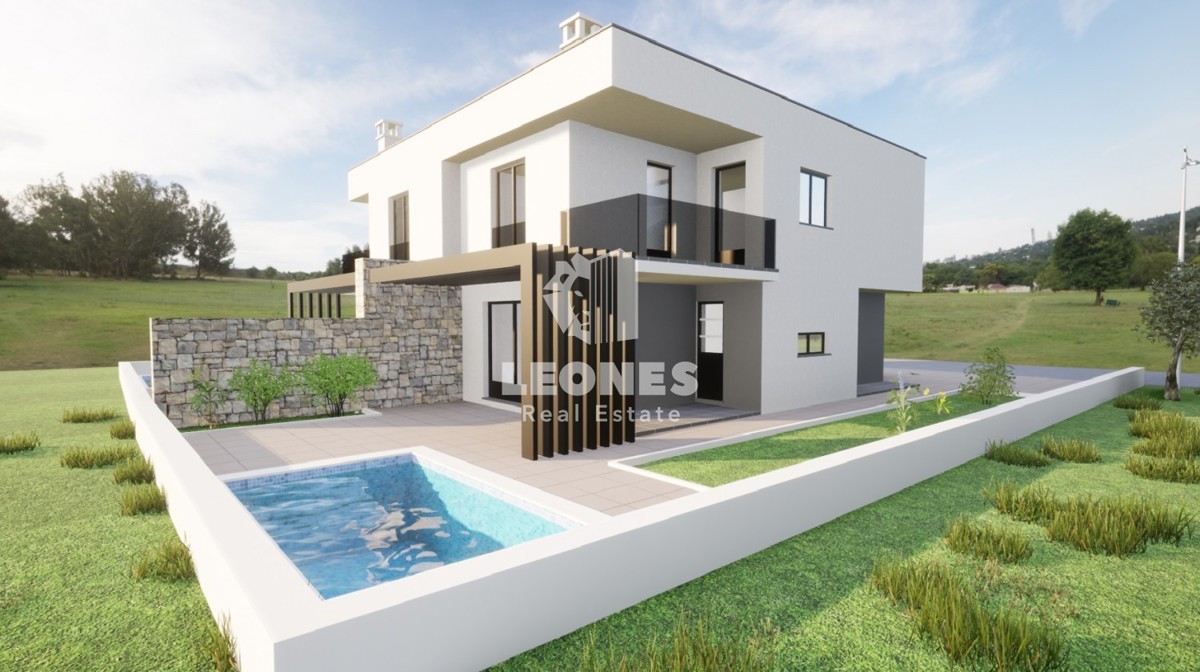 Moderna casa con piscina - dintorni di Umago