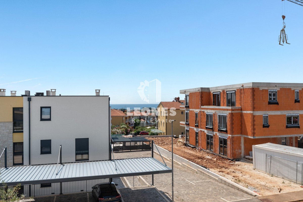 Appartamento al primo piano con vista mare e dotato di ascensore in palazzina di nuova costruzione a Cittanova