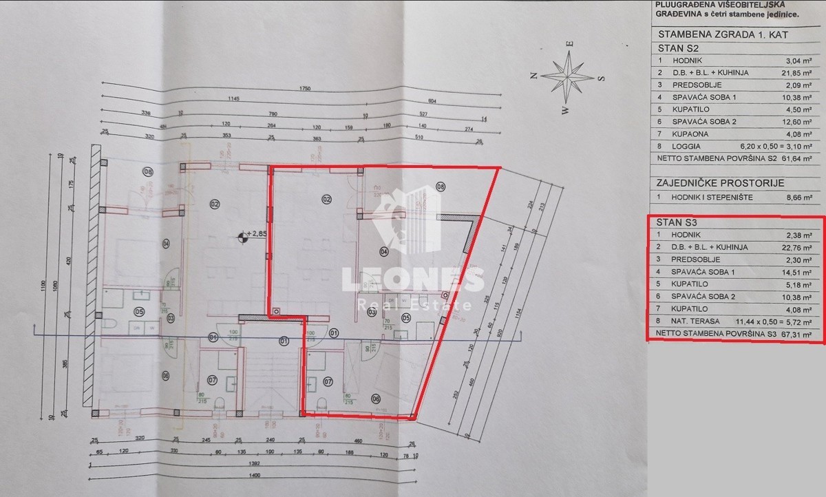 Appartamento in una nuova costruzione a 250 m dal mare a Bašania, vicino a Umag - Umago