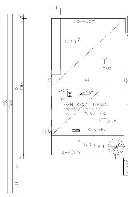 Confortevole appartamento con vista mare e terrazza panoramica a soli 600 metri dal mare a Zambratija