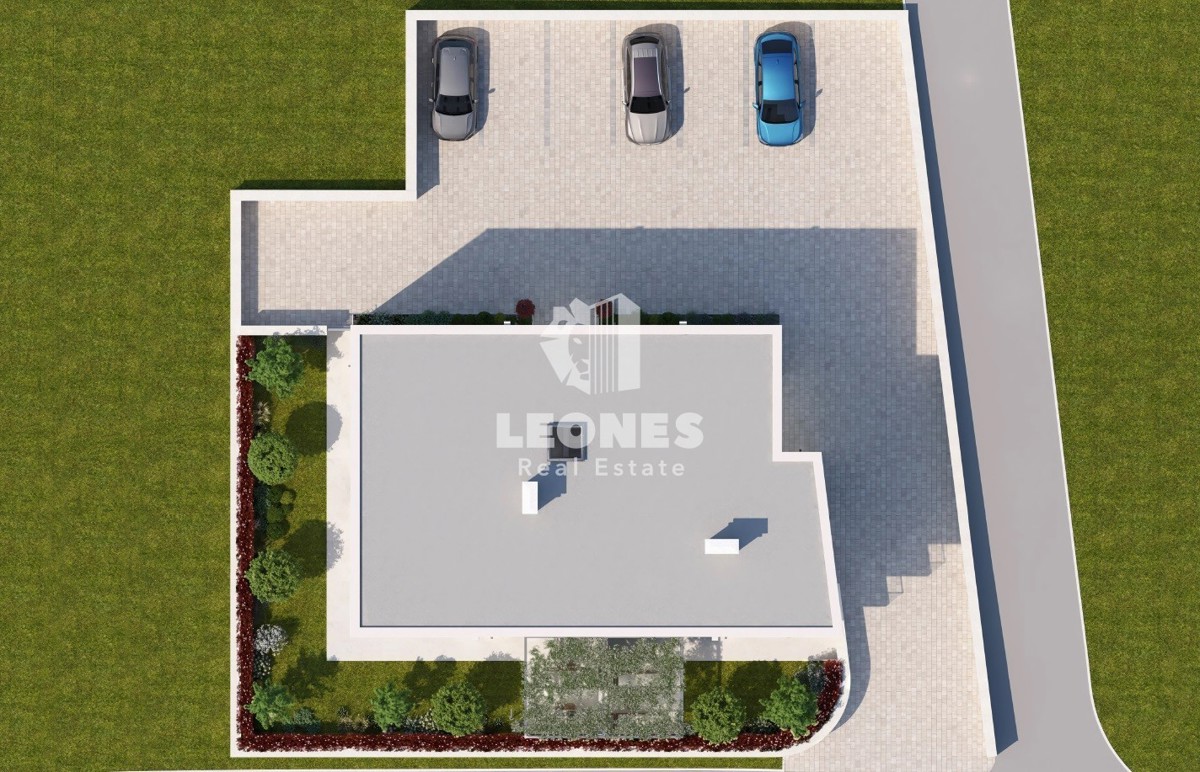 Appartamento moderno con giardino a 600 m dal mare, vicino a Umago