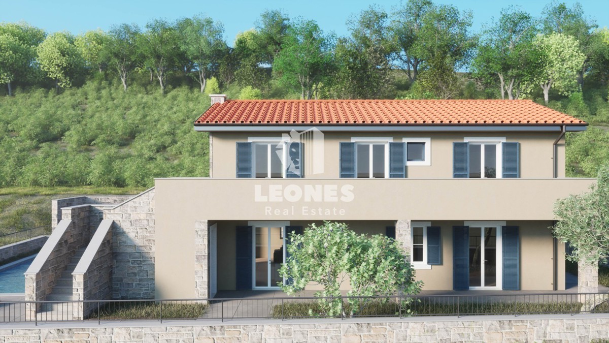 Bella casa con piscina in un ambiente tranquillo ai dintorni di Buje - Buie, Momiano