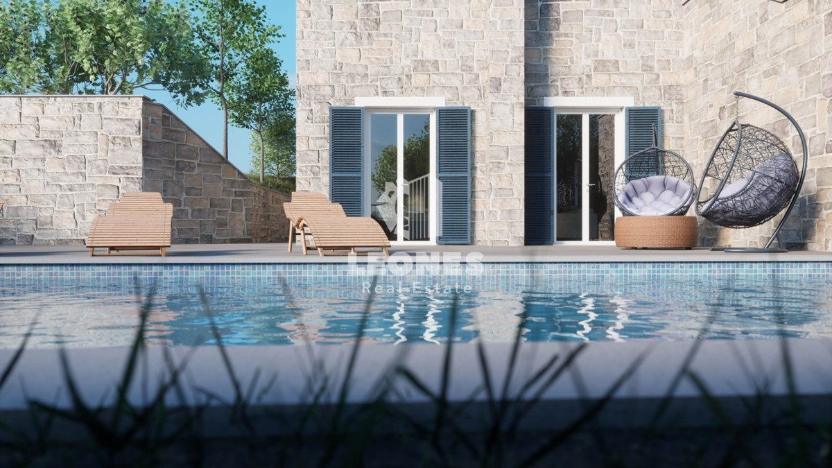 Bella casa con piscina in un ambiente tranquillo ai dintorni di Buje - Buie, Momiano