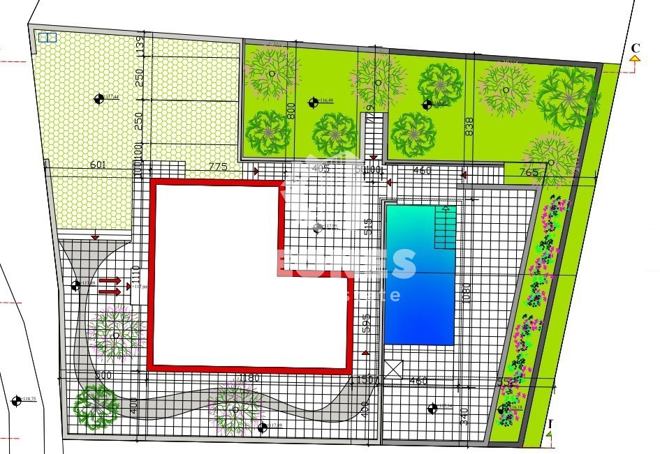 Terreno edificabile con progettazione concettuale a Verteneglio