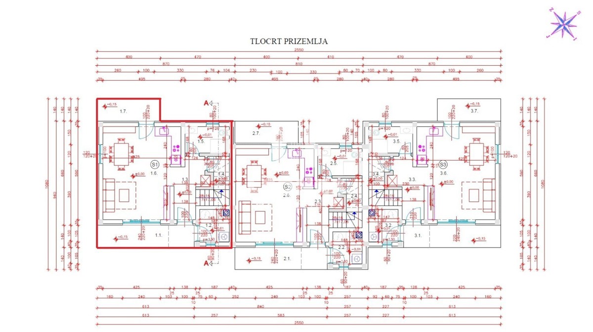 Casa a schiera con piscina vicino a Buje - Buie