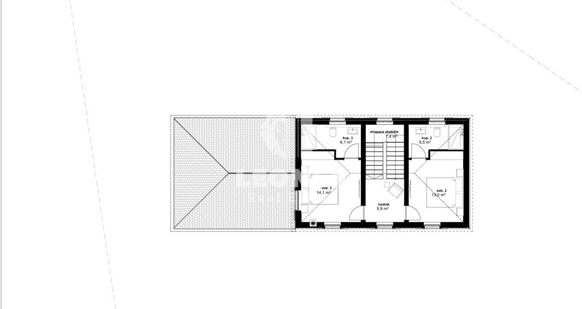 Terreno con permesso di costruzione per una casa con piscina vicino a Visignano