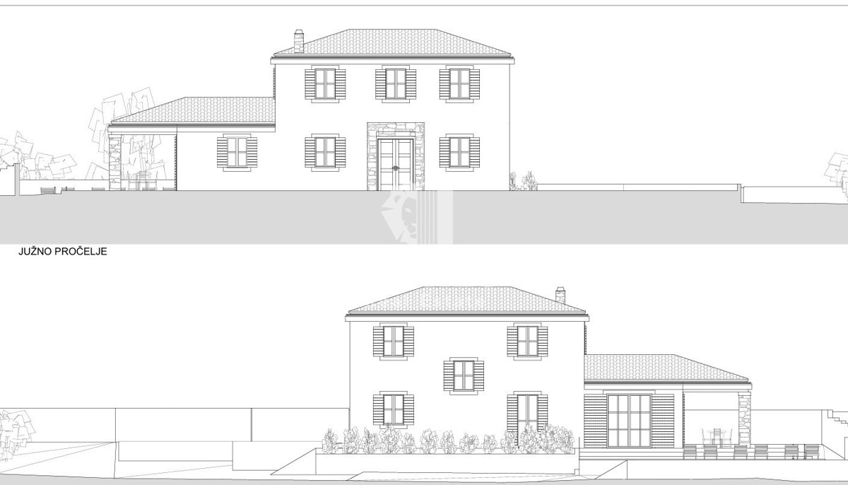Terreno con permesso di costruzione per una casa con piscina vicino a Visignano