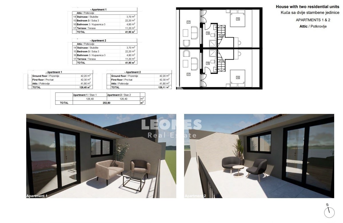 Casa moderna su tre piani con giardino nelle vicinanze di Parenzo