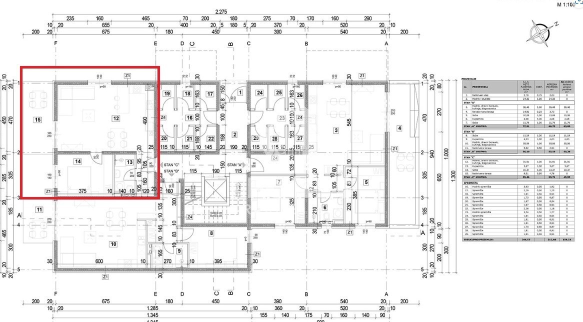 Appartamento in nuova palazzina di pregio con giardino a Torre