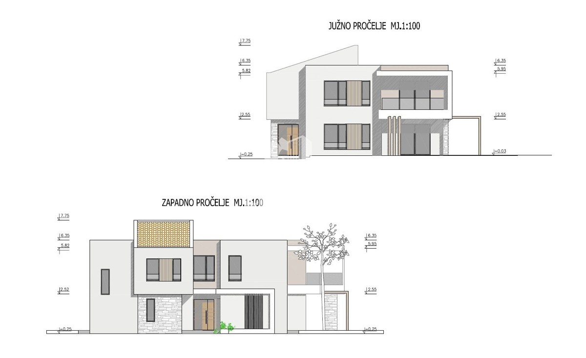 Moderna casa bifamiliare con piscina vicino a Umag - Umago