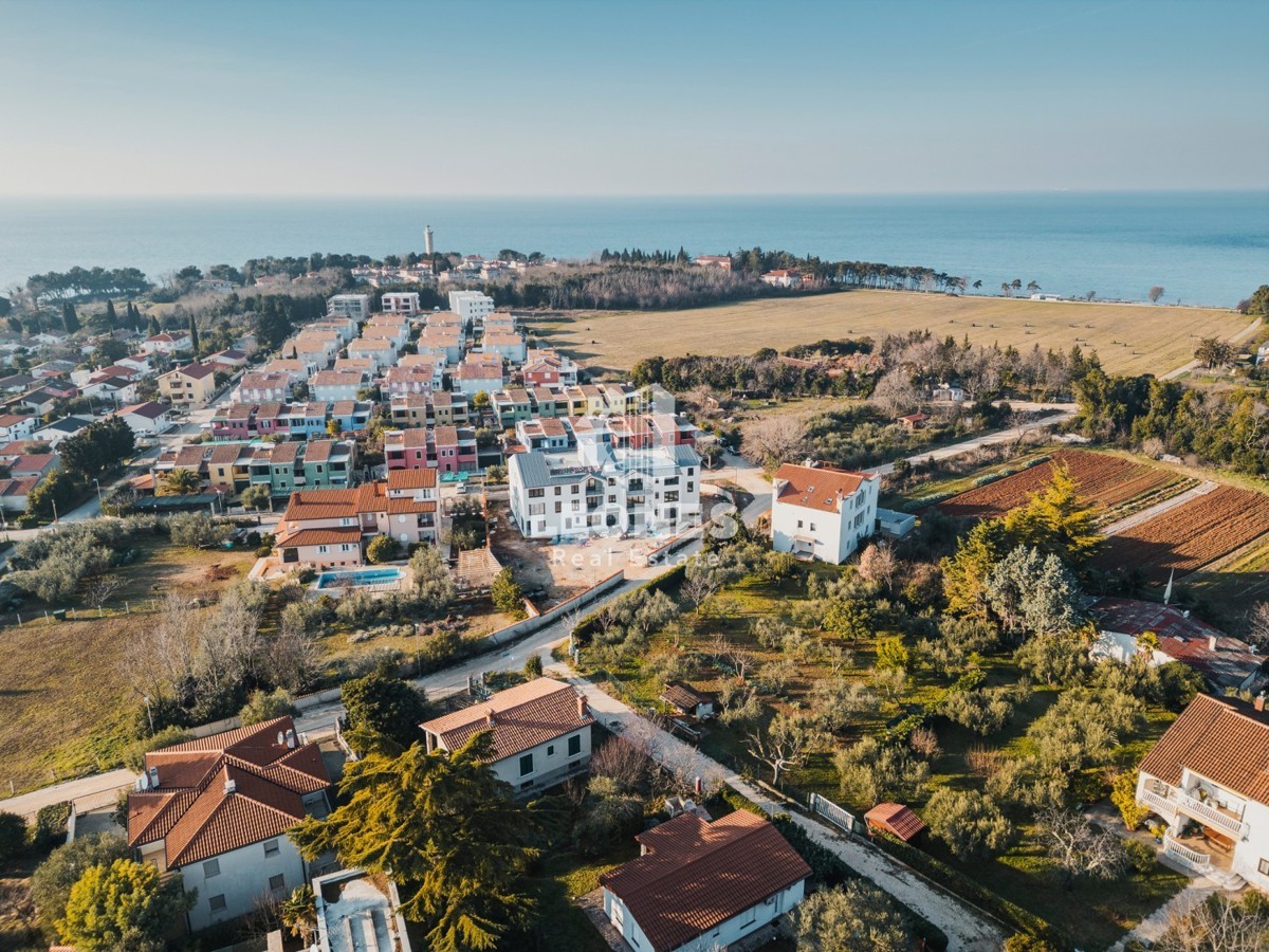 Appartamento con vista sul mare a 300 metri dal mare e dalla spiaggia nelle vicinanze di Umago - Bašanija