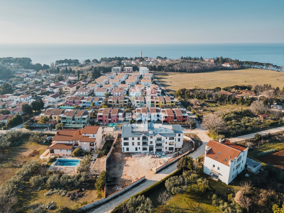 Appartamento con vista sul mare a 300 metri dal mare e dalla spiaggia nelle vicinanze di Umago - Bašanija