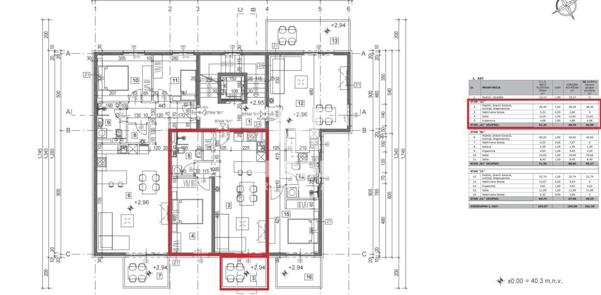 Appartamento in palazzina di nuova costruzione al secondo piano con ascensore a Tar