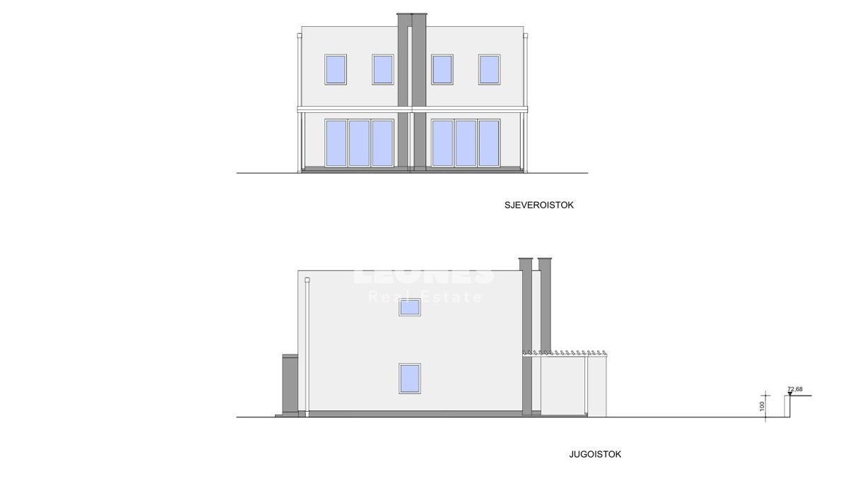 Moderna casa bifamiliare con piscina vicino a Umag - Umago